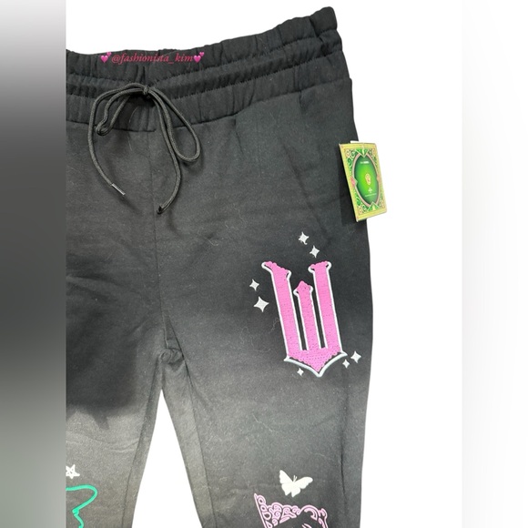 Wicked black sweatpants joggers pink goes with green
NWT - Picture 7 of 9